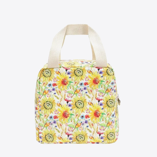 Printed Tyvek Lunch bag portable insulated cooler bag