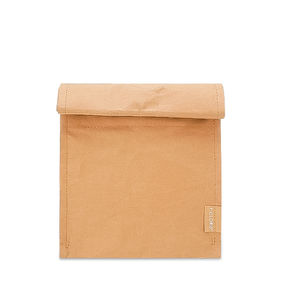 Washable Kraft Paper Rolling Lunch bag